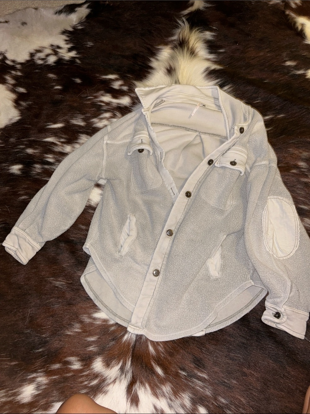 Free people ruby shacket light sage